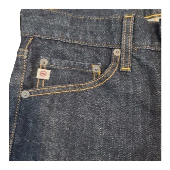 𝅺ag Adriano Goldschmiedt The Tellis Darkwash Modern Slim Jeans Size 28 - Picture 4 of 5